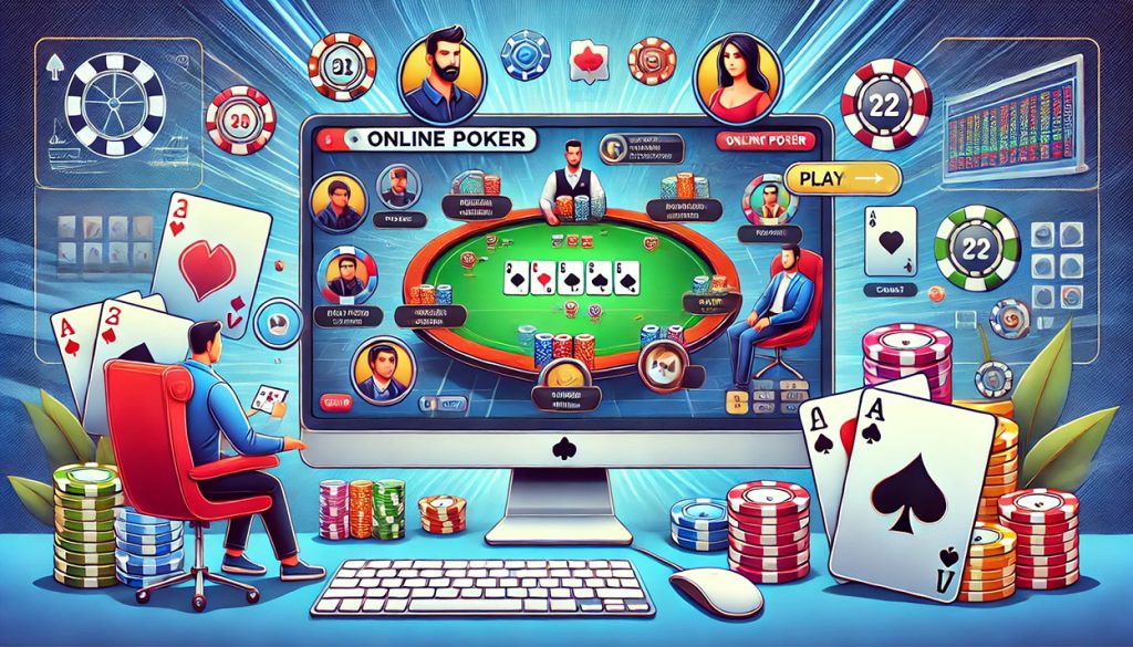play online poker!